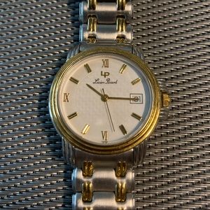 Lucien Piccard 26478 Swiss Made Gold Plated & Stainless Steel Unisex Watch